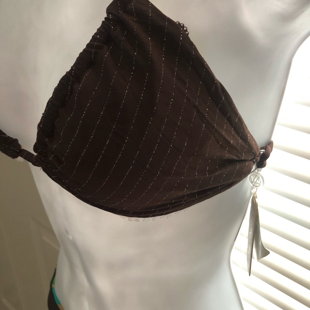 Striped Multicolor Bikini Set - Picture 7 of 16